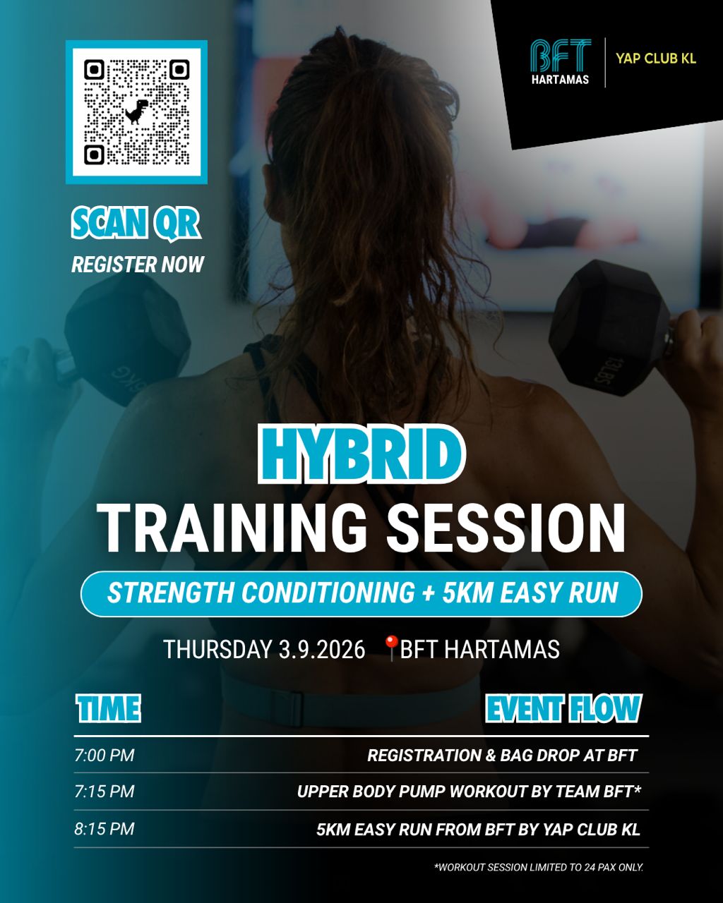 Hybrid Training with BFT Hartamas